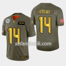 Seattle Seahawks Tröjor DK Metcalf 14 Nike 2019 Salute to Service 100th - Herr